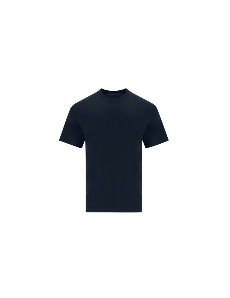 T-Shirt Oversize Publicitaire Adulte Minton Matières : coton Taille textile : XL Couleurs : noir marquage couleur éclatante