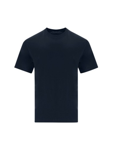 T-Shirt Oversize Publicitaire Adulte Minton Matières : coton Taille textile : XS Couleurs : bleu marine foncé impression haute d