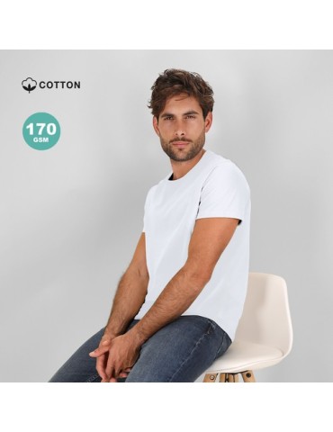 T-Shirt Publicitaire Blanc Adulte Stiles Matières : coton Taille textile : 3XL Couleurs : blanc cadeau client original