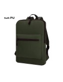 Sac à dos publicitaire  Yilmir Matières : PU Couleurs : gris objet promotionnel éco-responsable