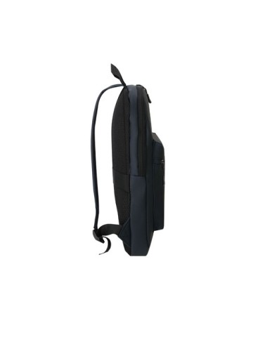 Sac à dos publicitaire  Yilmir Matières : PU Couleurs : gris cadeau affaires élégant