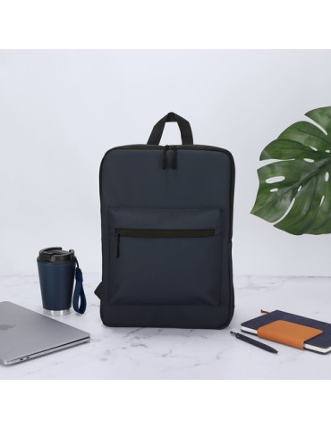Sac à dos publicitaire  Yilmir Matières : PU Couleurs : gris impression haute définition