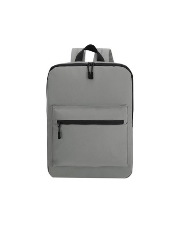 Sac à dos publicitaire  Yilmir Matières : PU Couleurs : noir objet promo petit budget
