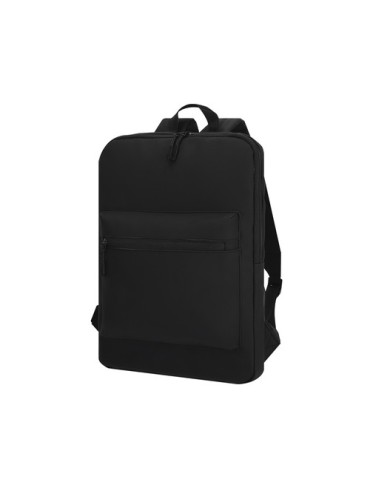Sac à dos publicitaire  Yilmir Matières : PU Couleurs : bleu marine accessoire événementiel unique