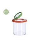 Pot publicitaire avec loupe 3/6X Bronly Couleurs : transparent personnalisable avec votre logo