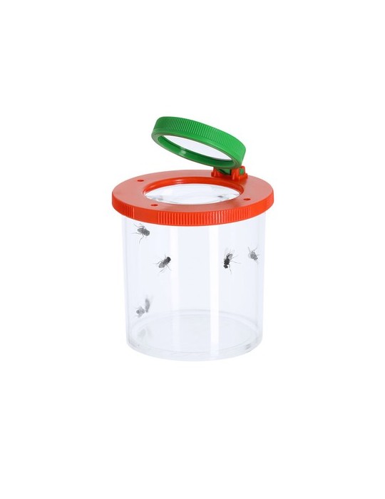 Pot publicitaire avec loupe 3/6X Bronly Couleurs : transparent cadeau entreprise pas cher