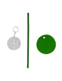 Couvre-Gobelet personnalisé  Mika Matières : silicone Couleurs : vert cadeau entreprise pas cher