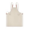 Tablier en coton organique 340 gr/m² personnalisé - NAGPUR Matières : coton biologique Couleurs : beige goodies publicitaire évé