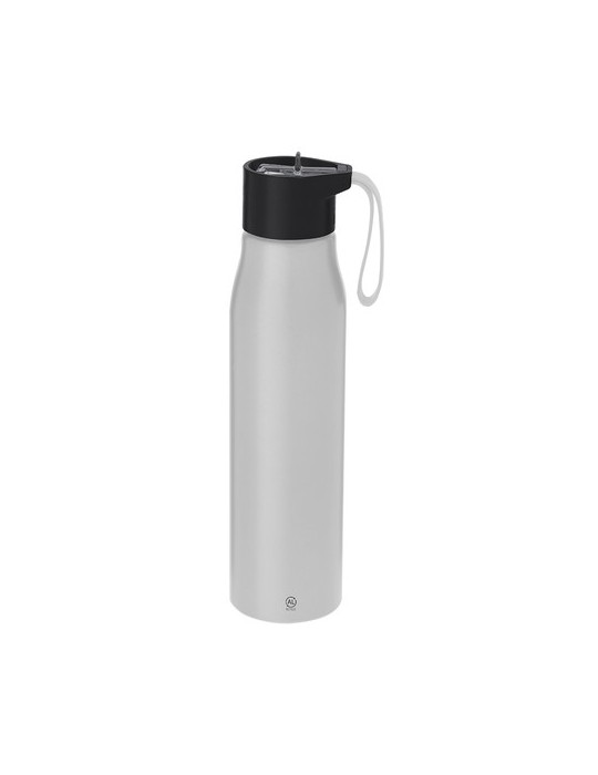 Bidon Éco-responsable de 500ml Thorup Matières : aluminium recyclé  Couleurs : argenté cadeau entreprise pas cher