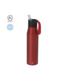 Bidon Éco-responsable de 500ml Thorup Matières : aluminium recyclé  Couleurs : noir cadeau collaborateur premium