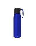 Bidon Éco-responsable de 500ml Thorup Matières : aluminium recyclé  Couleurs : noir marquage laser ultra précis