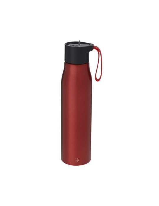 Bidon Éco-responsable de 500ml Thorup Matières : aluminium recyclé  Couleurs : vert impression logo haute qualité
