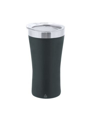 Verre Éco-responsable Thermique Cozard Couleurs : bleu marine Matières : acier inoxydable recyclé cadeau collaborateur premium