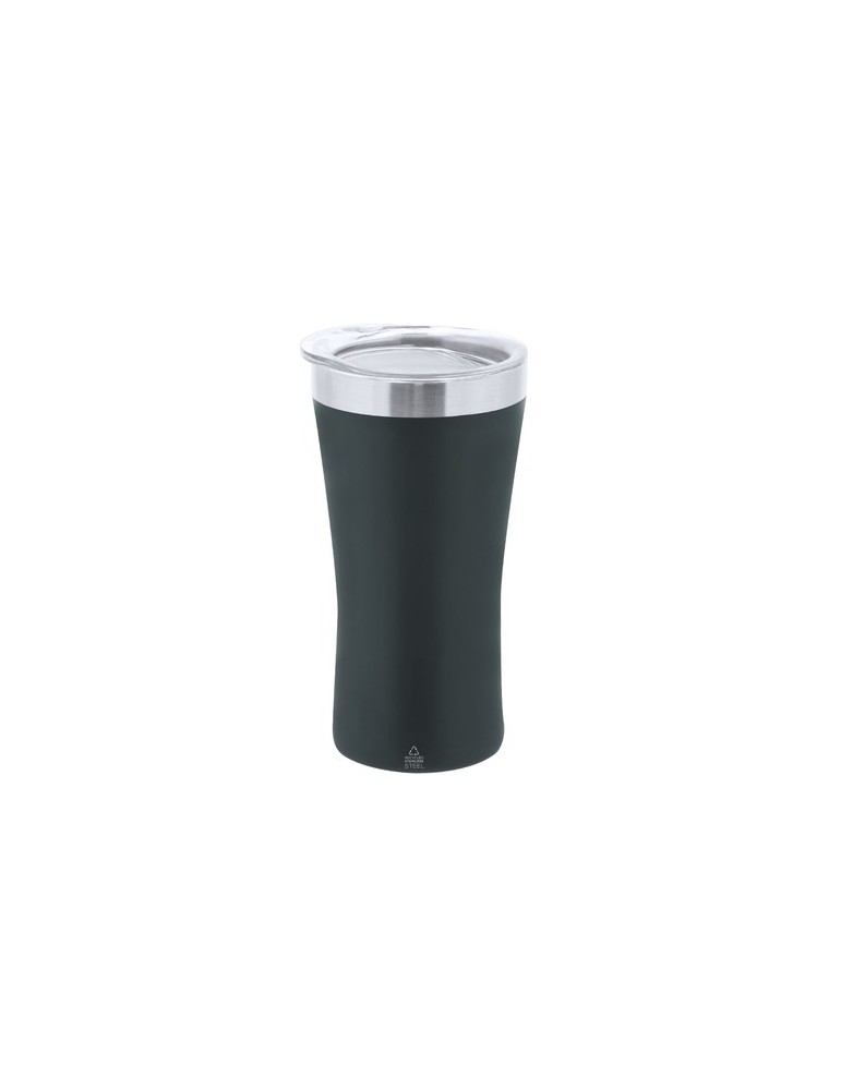 Verre Éco-responsable Thermique Cozard Couleurs : gris Matières : acier inoxydable recyclé cadeau entreprise pas cher