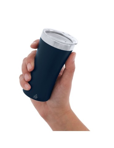 Verre Éco-responsable Thermique Cozard Couleurs : blanc Matières : acier inoxydable recyclé cadeau affaires élégant
