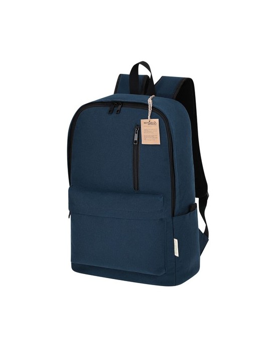Sac à Dos Publicitaire Éco-responsable Stalion Matières : coton recyclé Couleurs : noir objet promotionnel éco-responsable