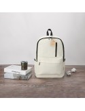 Sac à Dos Publicitaire Éco-responsable Stalion Matières : coton recyclé Couleurs : noir objet promo petit budget
