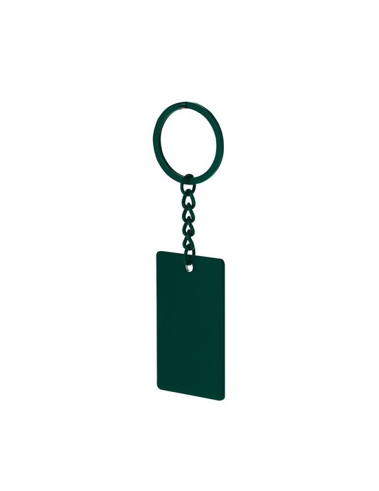 Porte-Clés Publicitaires Personnalisés Taraf Matières : acier inoxydable Couleurs : vert foncé objet publicitaire robuste