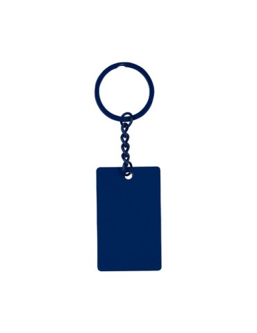 Porte-Clés Publicitaires Personnalisés Taraf Matières : acier inoxydable Couleurs : bleu cadeau entreprise pas cher