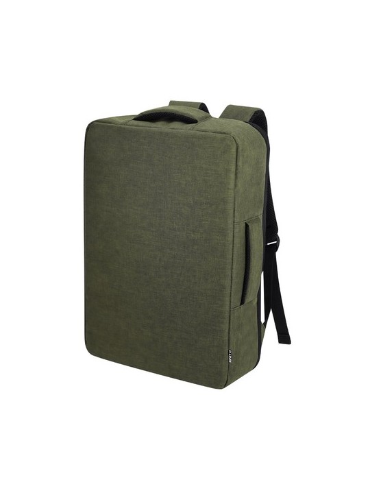 Sac à Dos Publicitaire Éco-responsable Ghibli Matières : PET recyclé Couleurs : noir cadeau collaborateur premium
