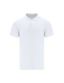 Polo Blanc Personnalisé Éco-responsable pour Adulte Chaplin Matières : coton Taille textile : M Couleurs : blanc