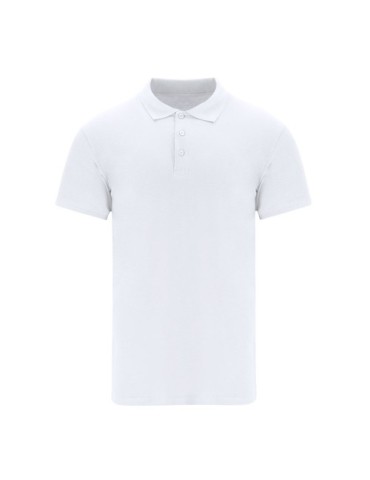 Polo Blanc Personnalisé Éco-responsable pour Adulte Chaplin Matières : coton Taille textile : S Couleurs : blanc livraison expre