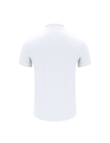 Polo Blanc Personnalisé Éco-responsable pour Adulte Chaplin Matières : coton Taille textile : S Couleurs : blanc livraison expre