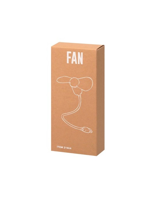 Ventilateur Éco-responsable de Bureau Winsord Couleurs : blanc impression logo haute qualité