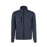Veste de Sport Personnalisée Élégante et Confortable - Blossom Matières : polaire Taille textile : XS Couleurs : gris foncé impr