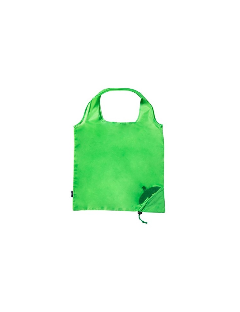 Sac Pliable Éco-responsable Chenry Matières : PET recyclé Couleurs : tomate impression haute définition