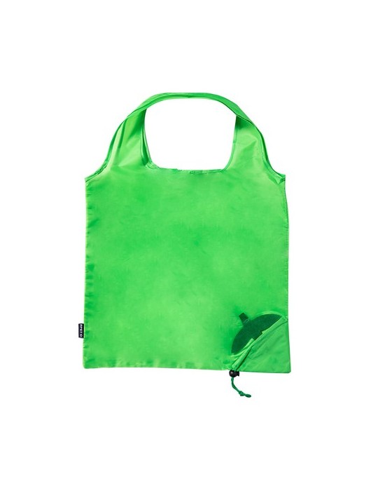 Sac Pliable Éco-responsable Chenry Matières : PET recyclé Couleurs : tomate impression haute définition