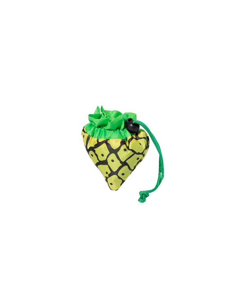 Sac Pliable Éco-responsable Chenry Matières : PET recyclé Couleurs : ananas impression logo haute qualité