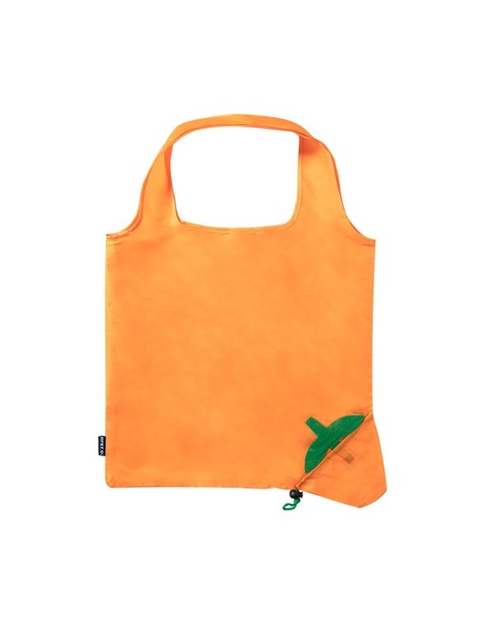 Sac Pliable Éco-responsable Chenry Matières : PET recyclé Couleurs : vert pomme marquage couleur éclatante