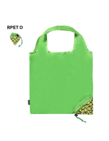 Sac Pliable Éco-responsable Chenry Matières : PET recyclé Couleurs : fraise goodies entreprise design