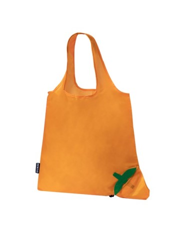 Sac Pliable Éco-responsable Chenry Matières : PET recyclé Couleurs : fraise personnalisation sur mesure