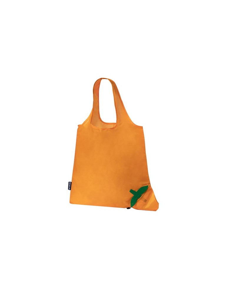 Sac Pliable Éco-responsable Chenry Matières : PET recyclé Couleurs : fraise personnalisation sur mesure