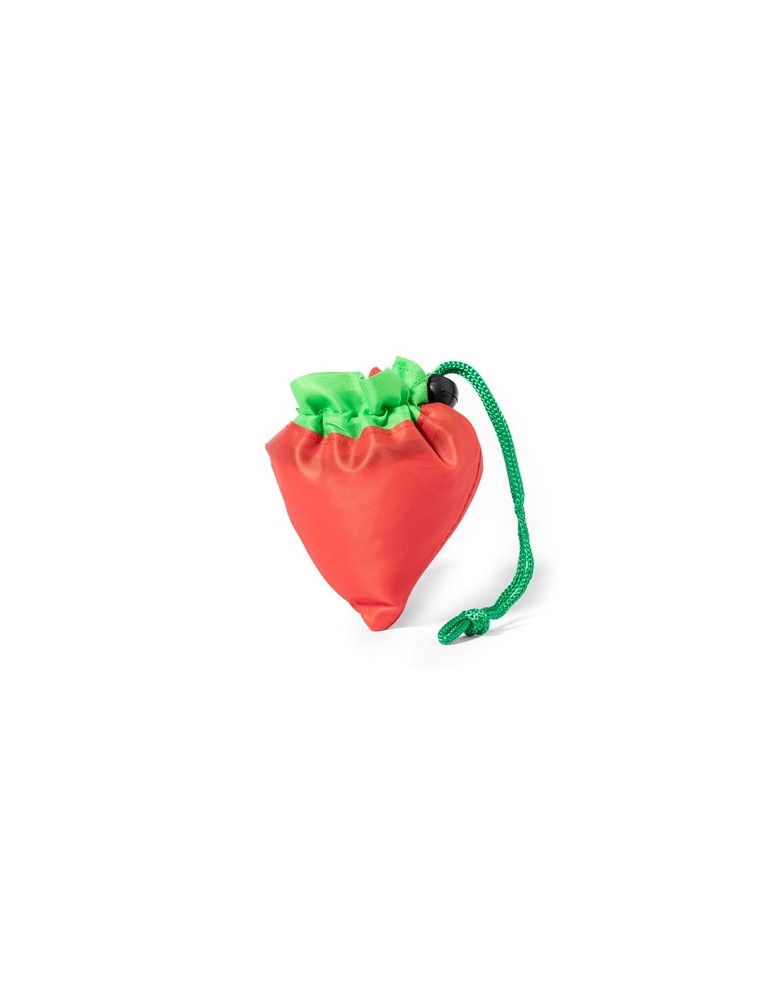Sac Pliable Éco-responsable Chenry Matières : PET recyclé Couleurs : fraise cadeau collaborateur premium