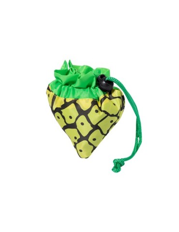 Sac Pliable Éco-responsable Chenry Matières : PET recyclé Couleurs : fraise marquage couleur éclatante
