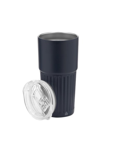 Verre publicitaire thermique Gillan Couleurs : noir Matières : acier inoxydable recyclé accessoire événementiel unique