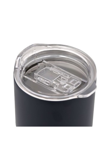 Verre publicitaire thermique Gillan Couleurs : noir Matières : acier inoxydable recyclé cadeau affaires élégant