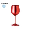 Verre à Vin Personnalisé Éco-responsable - Arlene Matières : aluminium Couleurs : argenté marquage laser ultra précis
