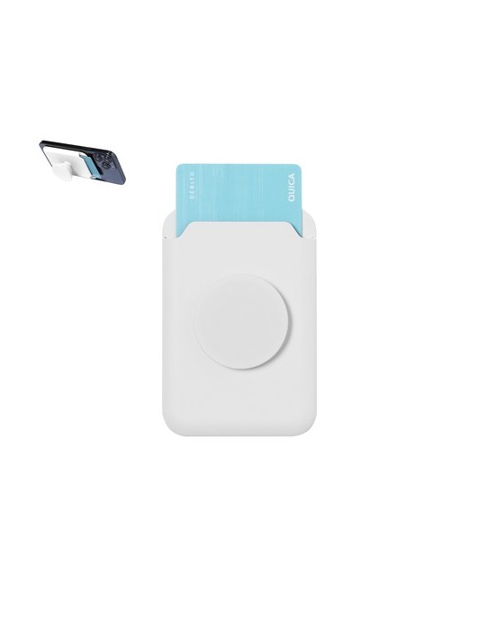 Support publicitaire de Porte-Cartes Kenna Couleurs : noir goodies publicitaire événementiel