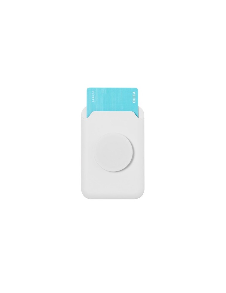 Support publicitaire de Porte-Cartes Kenna Couleurs : blanc personnalisation rapide en France