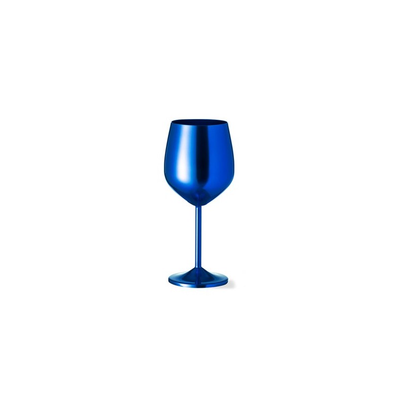 Verre à Vin Personnalisé Éco-responsable - Arlene Matières : aluminium Couleurs : argenté objet promotionnel éco-responsable