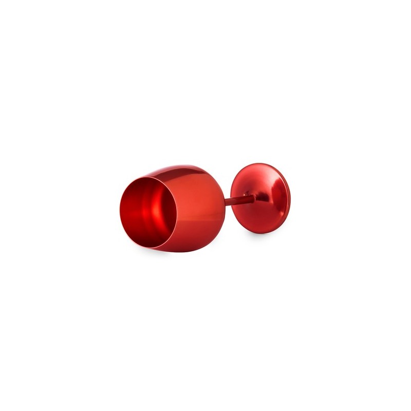 Verre à Vin Personnalisé Éco-responsable - Arlene Matières : aluminium Couleurs : noir accessoire événementiel unique
