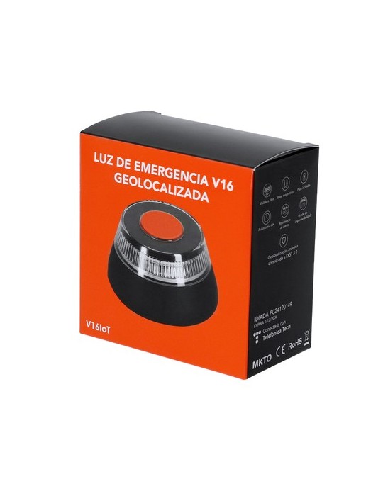 Lumière publicitaire géolocalisée d'urgence V16 Kershaw Couleurs : blanc goodies publicitaire durable