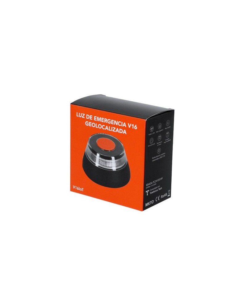 Lumière publicitaire géolocalisée d'urgence V16 Kershaw Couleurs : noir personnalisable avec votre logo