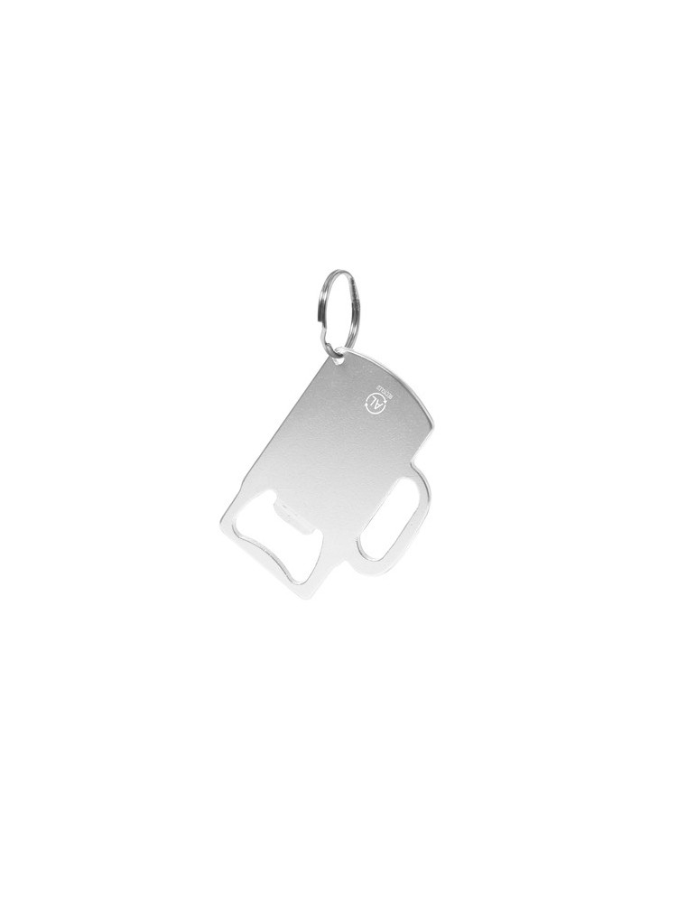 Porte-Clés Ouvre Bouteille Éco-responsable Personnalisé Berman Matières : aluminium recyclé  Couleurs : noir livraison express 2