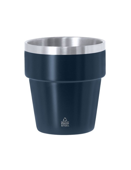 Verre personnalisé  Mayden Couleurs : argenté Matières : acier inoxydable recyclé goodies personnalisé en stock