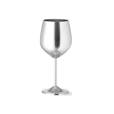 Verre à Vin Personnalisé Éco-responsable - Arlene Matières : aluminium Couleurs : bleu marquage laser ultra précis